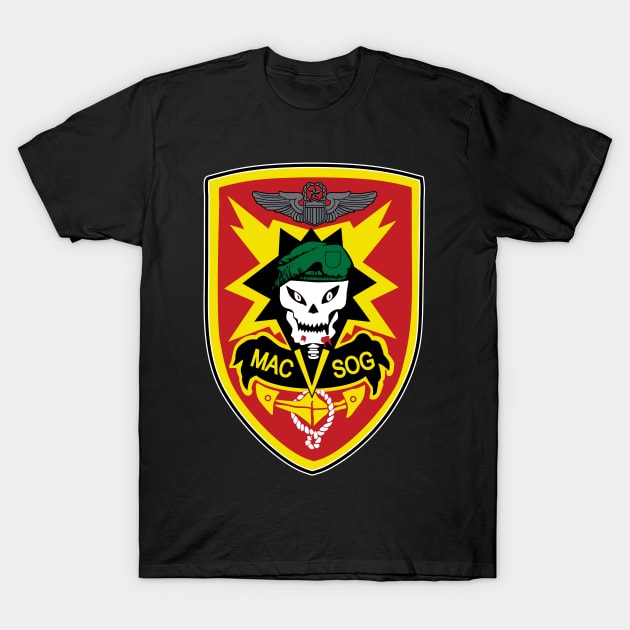 MAC - V SOG - SSI - Vietnam  emblem T-Shirt by ComPix